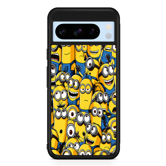 Despicable Me Army of Minions Google Pixel 8 Pro Case | Slim Rubber Case for Google Pixel 8 Pro
