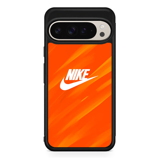 Nike Orange Vibes Google Pixel 9 Pro Case | Slim Protective Cover