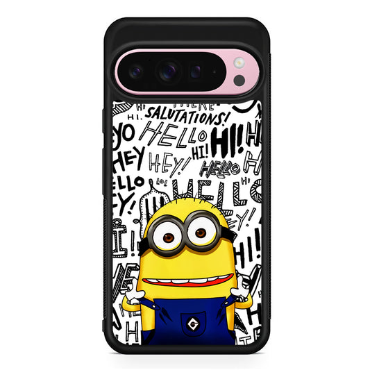 Minions Hail Word Google Pixel 9 Pro XL Case | Protective Cover