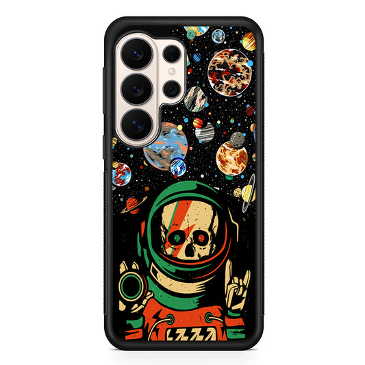 Astro Skull on The Space Samsung Galaxy S26 Ultra Case | Slim Protective Case for Samsung Galaxy S26 Ultra