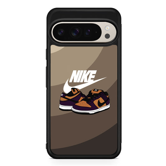 Nike Purple in Brown Layer Google Pixel 9 Pro Case | Slim Protective Cover