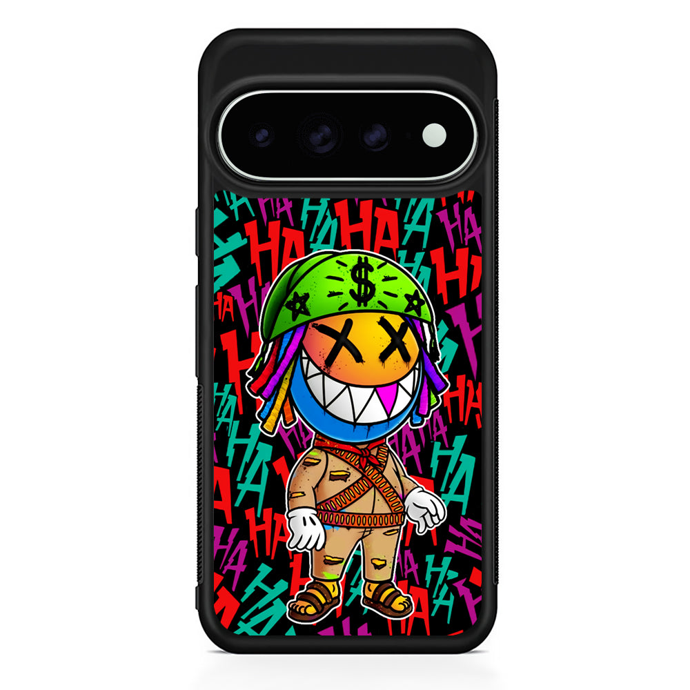 Always Happy Smiling Mask Google Pixel 11 Pro XL Case - Custom Design Protective Case