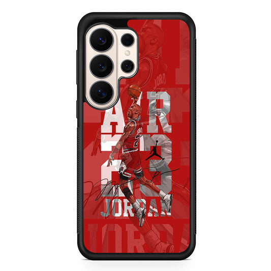 Air Jordan Silver Light Samsung Galaxy S26 Ultra Case | Durable Samsung Galaxy S26 Ultra Phone Case