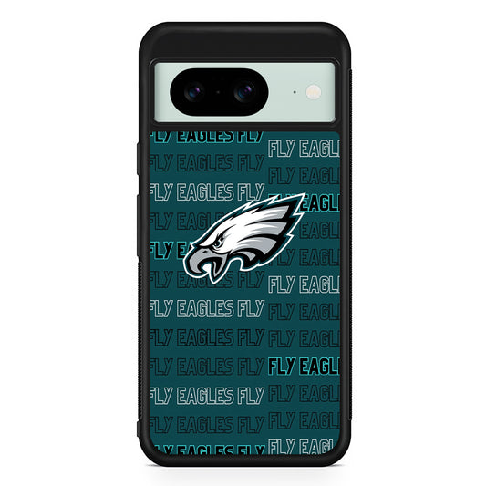 NFL Philadelphia Eagles Fly Google Pixel 8 Case | Durable Protective Cover for Google Pixel 8