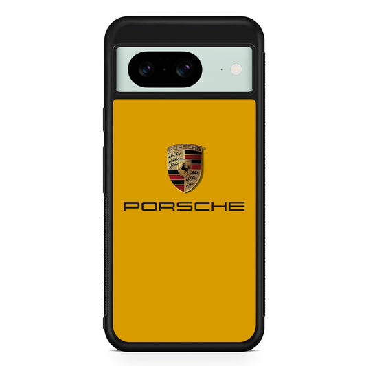 Porsche Small and Simply Google Pixel 8 Case | Slim Rubber Case for Google Pixel 8