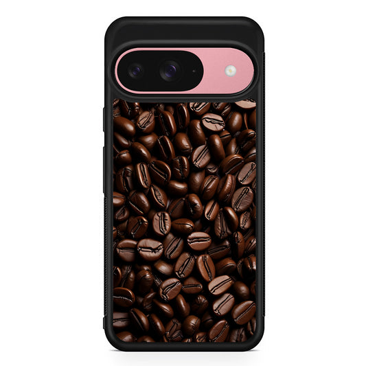 Heap of Roasted Coffee Beans Google Pixel 9 Case | Google Pixel 9 Protective Rubber Case