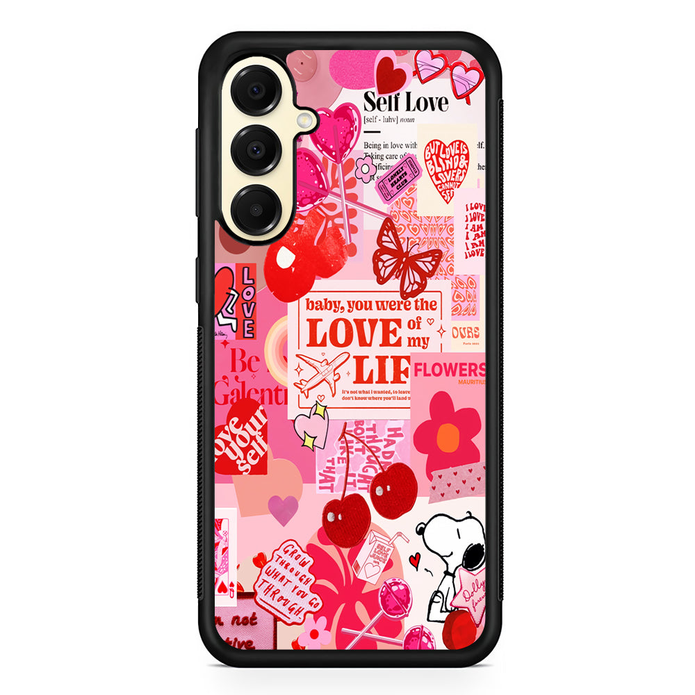 Valentine’s Day Aesthetic Samsung Galaxy A16 Case | Slim Rubber Samsung Galaxy A16 Case