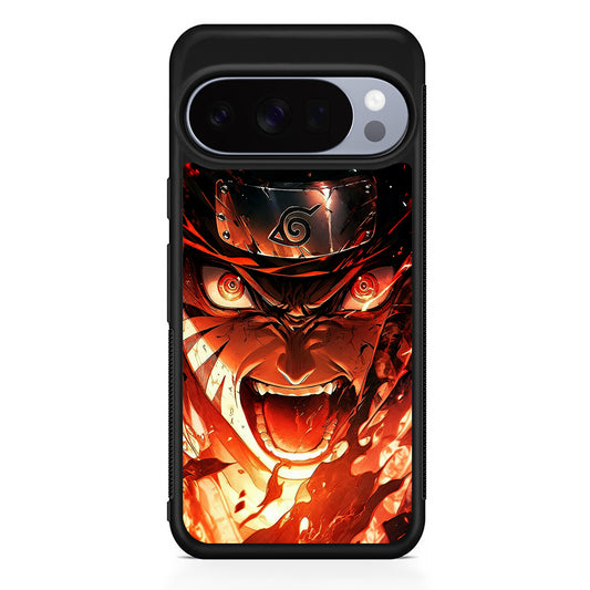 Naruto Uzumaki Goes Berserk Google Pixel 10 Pro Case | Slim Google Pixel 10 Pro Rubber Case