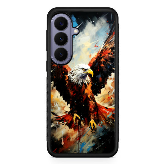 Eagle Flying In The Sky Samsung Galaxy S26 Case | Durable Rubber Case for Samsung Galaxy S26