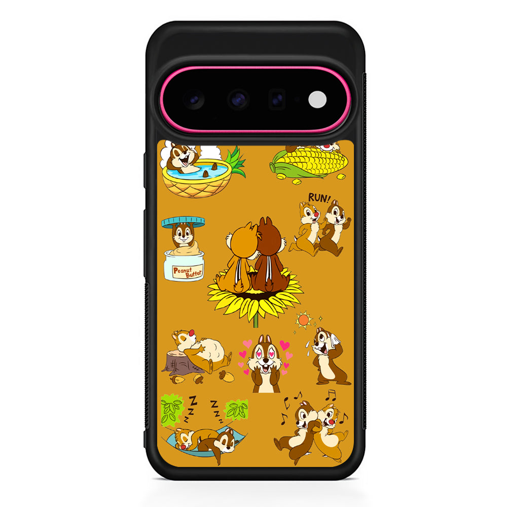 Chip N Dale Daily Activities Google Pixel 11 Case | Slim Shockproof Cover