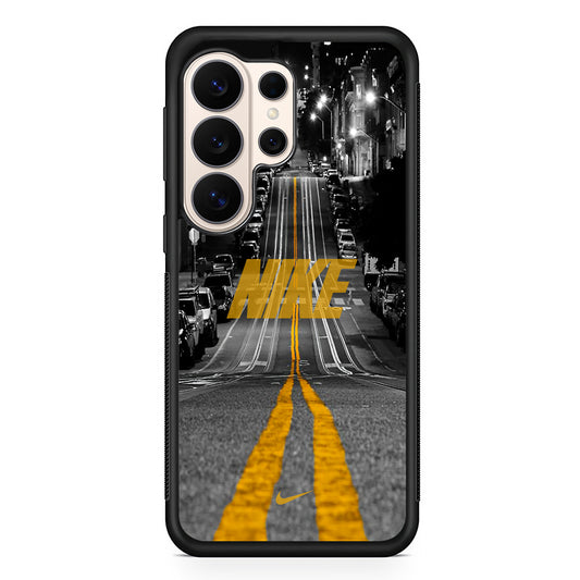 Nike Night Yellow Flames Samsung Galaxy S26 Ultra Case | Slim Everyday Protection for Galaxy S26 Ultra