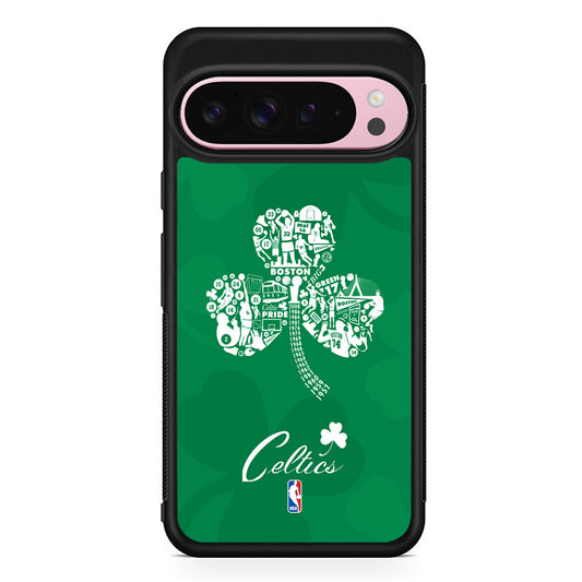 NBA Boston Celtics Logo Google Pixel 9 Pro XL Case | Protective Cover