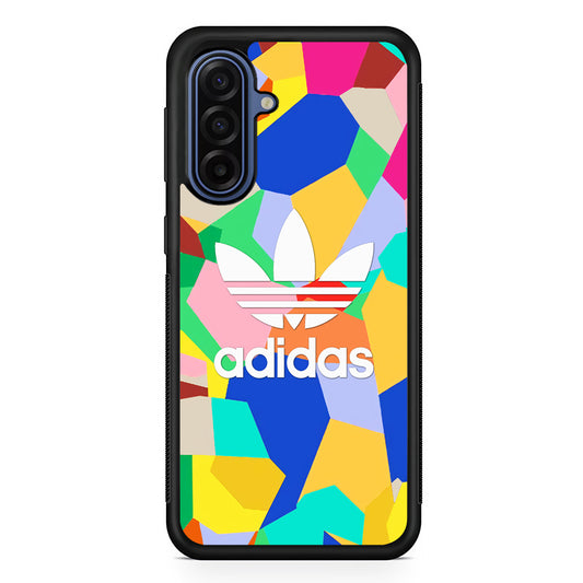 Adidas White on Canvas Samsung Galaxy A17 Case | Durable Samsung Galaxy A17 Cover