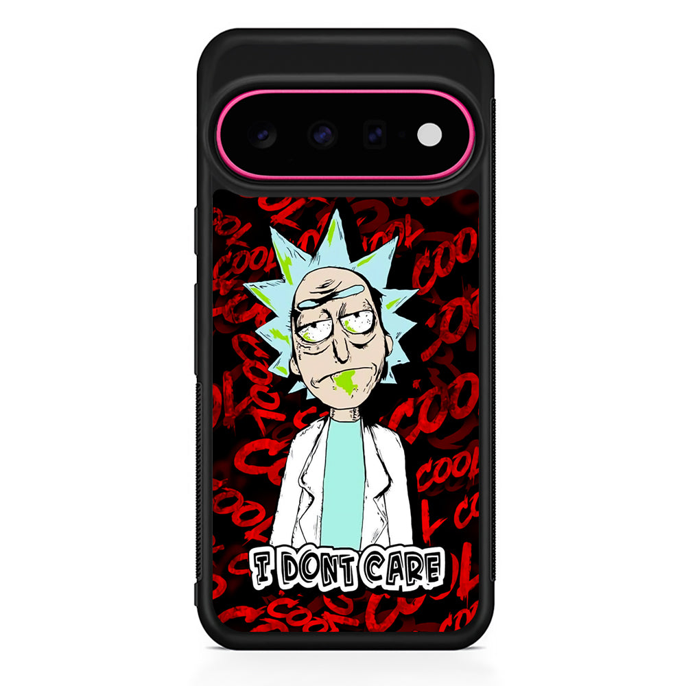 Dr Rick I Don't Care Google Pixel 11 Case | Slim Shockproof Cover