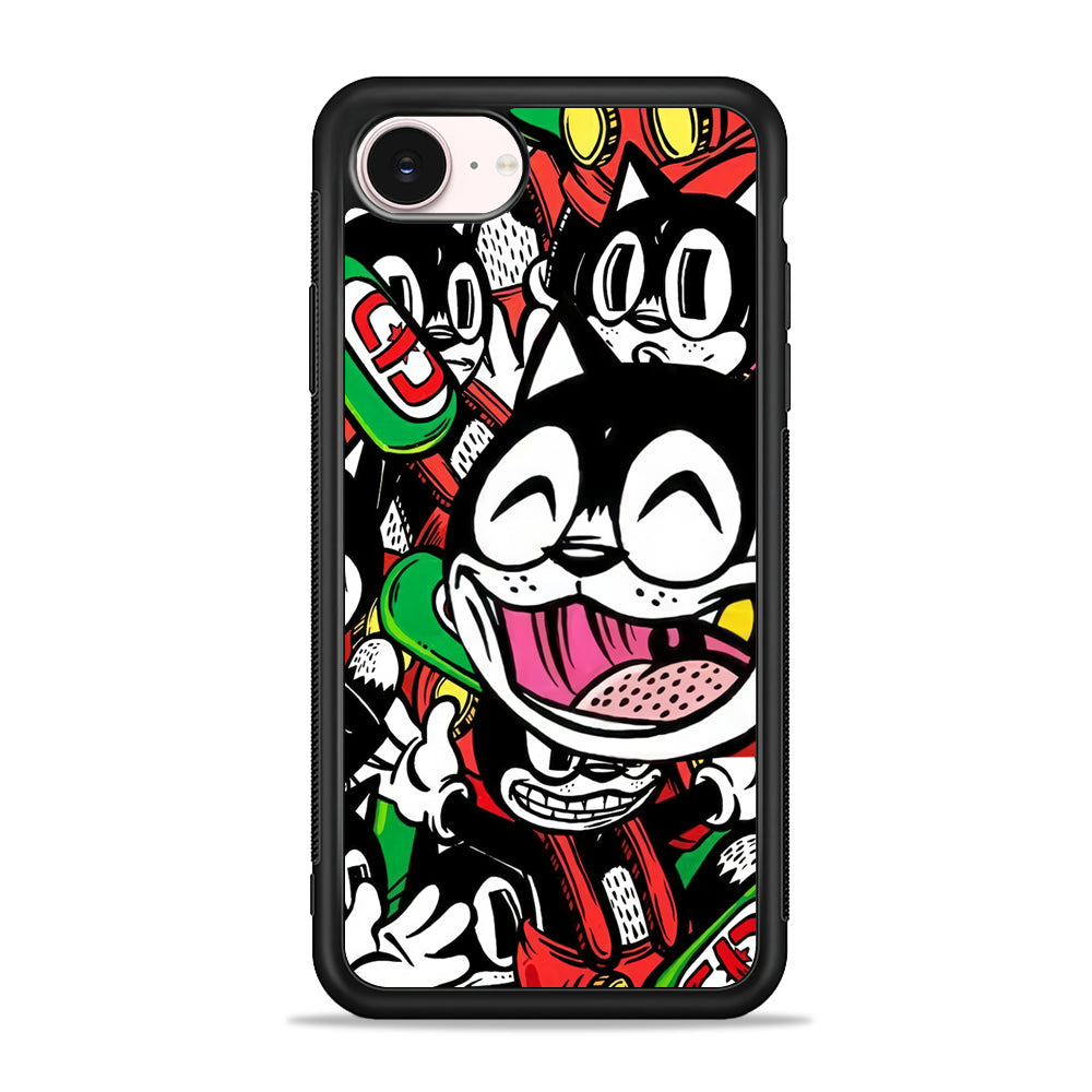 Kitty Club Party iPhone 17e Case - Silicone Case