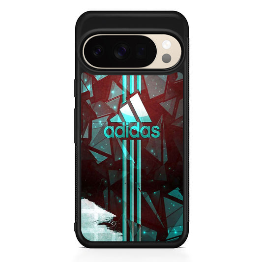 Adidas Green Light Abstract Google Pixel 10 Pro XL Case | Slim Google Pixel 10 Pro XL Protective Case