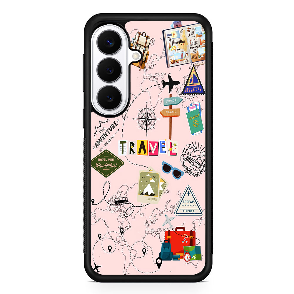 Travel and Adventure Tourism Samsung Galaxy S26 Plus Case | Slim Protective Cover for Samsung Galaxy S26 Plus