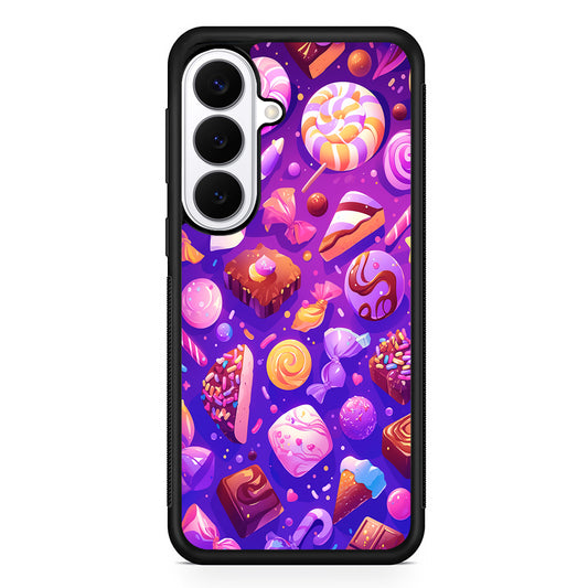 Various Kinds of Sweets and Candies Samsung Galaxy S26 Plus Case | Slim Protective Cover for Samsung Galaxy S26 Plus