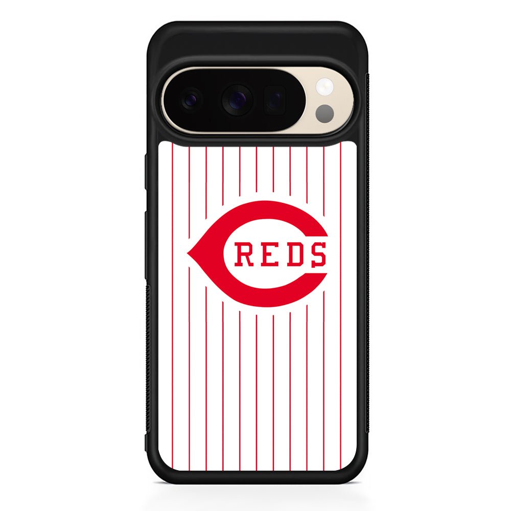 MLB Cincinnati Reds Team Google Pixel 10 Pro XL Case | Slim Google Pixel 10 Pro XL Protective Case