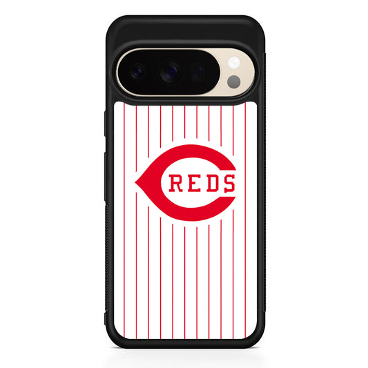 MLB Cincinnati Reds Team Google Pixel 10 Pro XL Case | Slim Google Pixel 10 Pro XL Protective Case