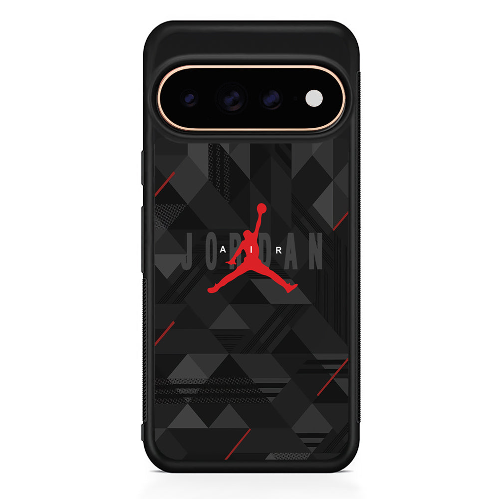 Air Jordan Black Shapes Google Pixel 11 Pro Case - Stylish Protective Phone Case