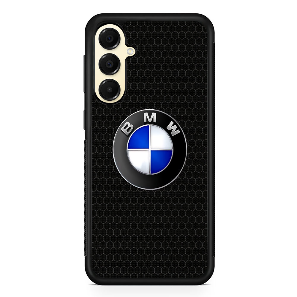 BMW Hexagon Pattern Samsung Galaxy A16 Case | Slim Rubber Case for Samsung Galaxy A16