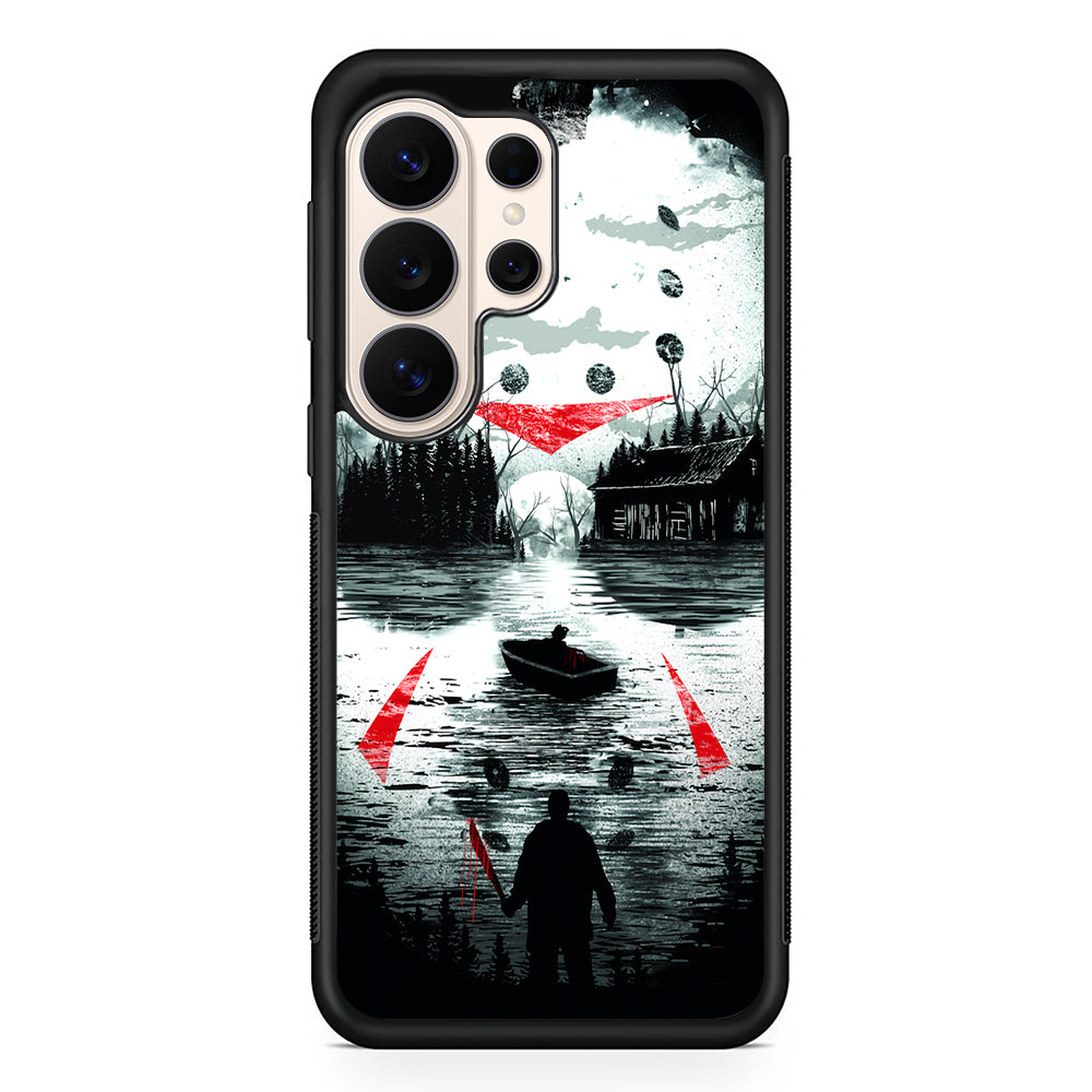 Friday the 13th Silhouette Mask Samsung Galaxy S26 Ultra Case | Slim Protective Case for Samsung Galaxy S26 Ultra
