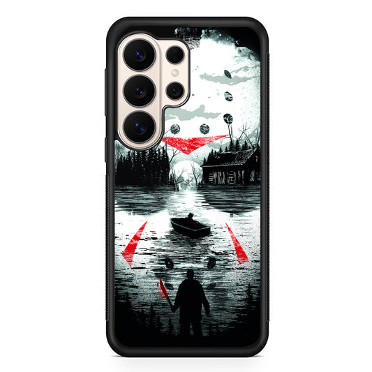 Friday the 13th Silhouette Mask Samsung Galaxy S26 Ultra Case | Slim Protective Case for Samsung Galaxy S26 Ultra