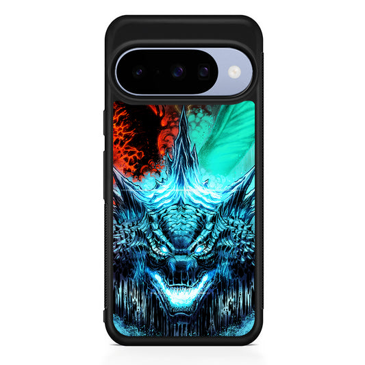Godzilla and Kaiju Google Pixel 10 Case | Google Pixel 10 Rubber Protective Case