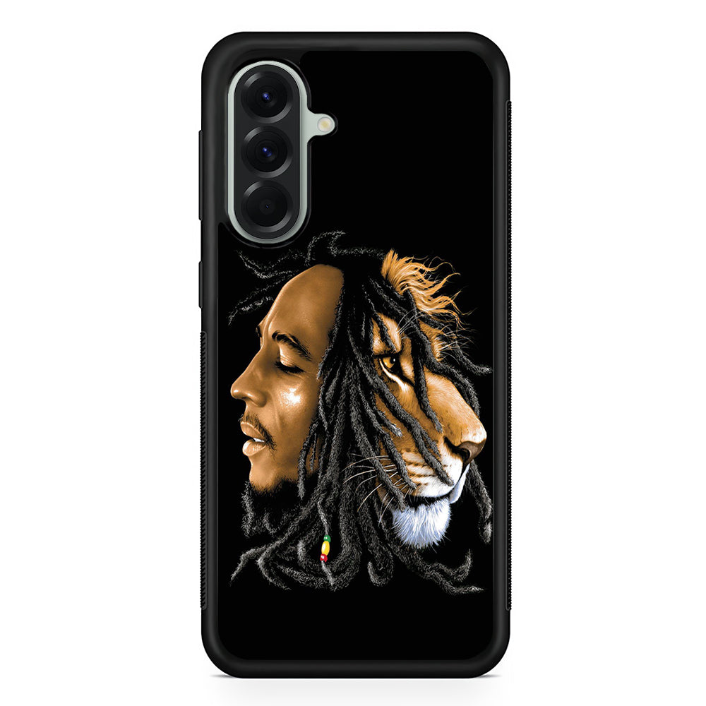 Bob Marley Lion Art Samsung Galaxy A56 Case | Samsung Galaxy A56 Protective Rubber Case