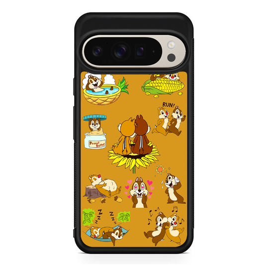 Chip N Dale Daily Activities Google Pixel 9 Pro Case | Slim Protective Cover