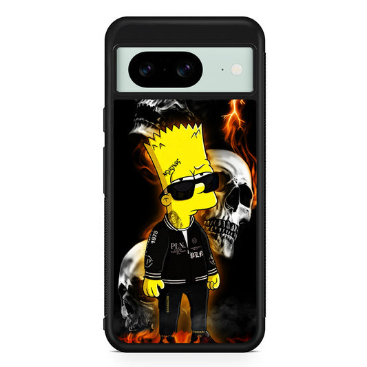 Bart Simpson Bad Boy Google Pixel 8 Case | Durable Protective Cover for Google Pixel 8