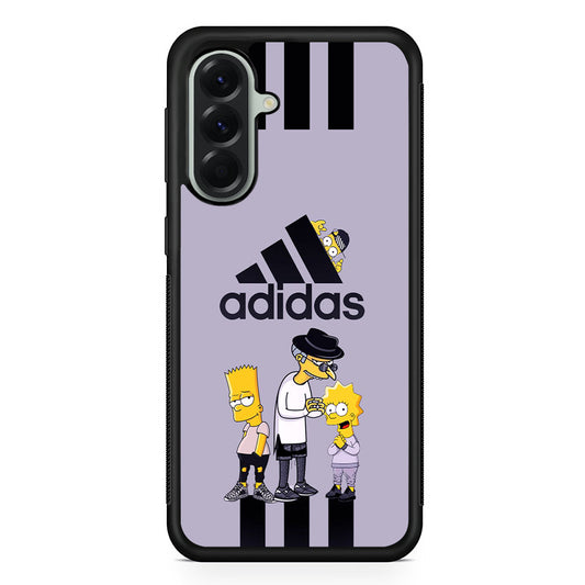 Adidas Simpson Team Samsung Galaxy A56 Case | Samsung Galaxy A56 Rubber Protective Case