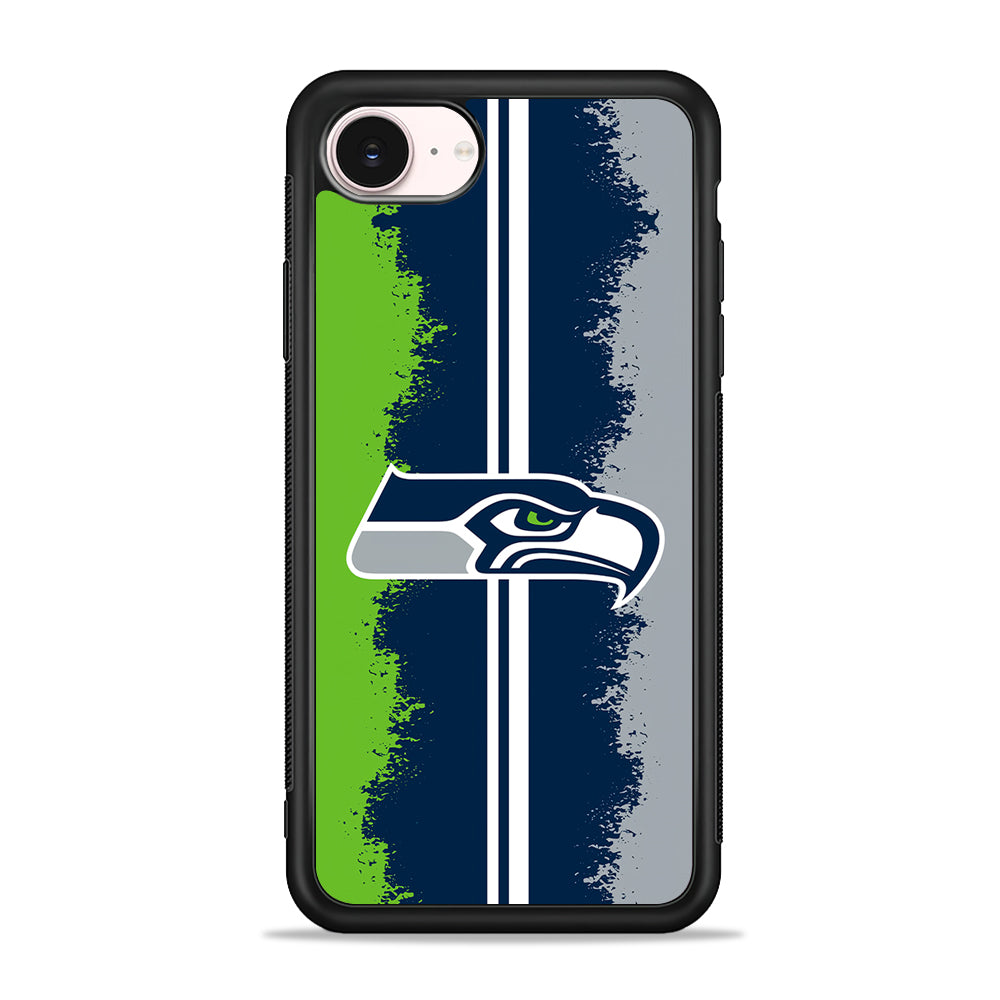NFL Seattle Seahawks Team iPhone 17e Case - Silicone Case