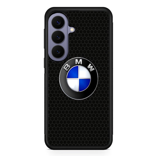 BMW Hexagon Pattern Samsung Galaxy S26 Case | Slim Protective Rubber Case for Samsung S26