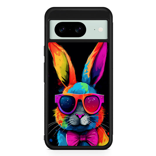 Cool Bunny With Sunglasses Google Pixel 8 Case | Durable Protective Cover for Google Pixel 8