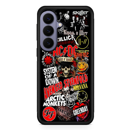 Logo Band Legends Samsung Galaxy S26 Case | Durable Rubber Case for Samsung Galaxy S26