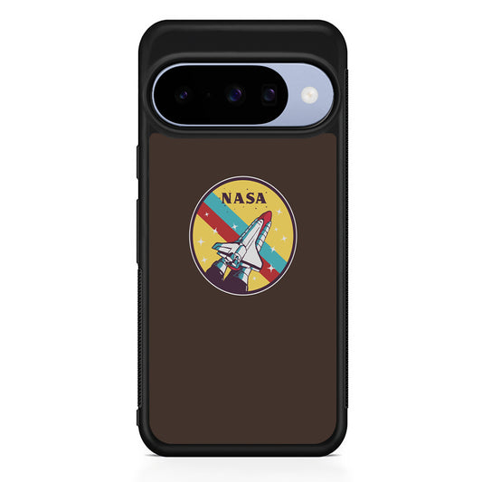 Nasa Dark Aircraft Icon Google Pixel 10 Case | Google Pixel 10 Rubber Protective Case