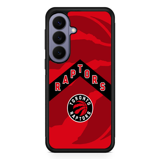 NBA Toronto Raptors Red Samsung Galaxy S26 Case | Durable Rubber Case for Samsung Galaxy S26