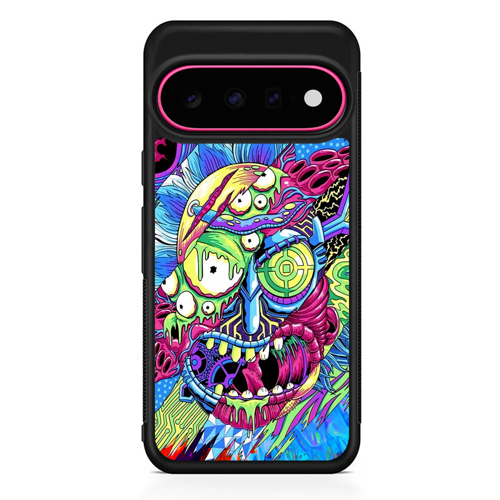 Rick Colour Trippy Google Pixel 11 Case | Slim Shockproof Cover
