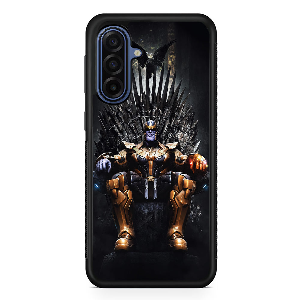 Thanos Sits On The Iron Throne Samsung Galaxy A17 Case | Slim Protective Phone Cover