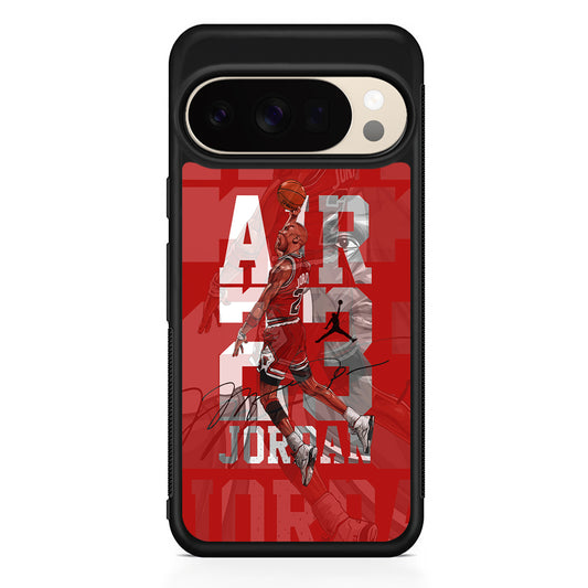 Air Jordan Silver Light Google Pixel 10 Pro XL Case | Slim Google Pixel 10 Pro XL Protective Case