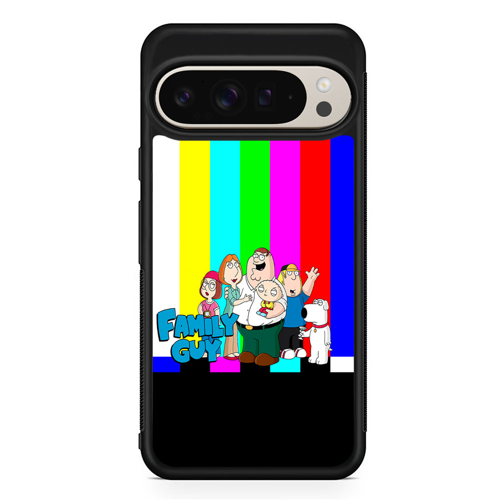 Family Guy Colorful Google Pixel 9 Pro Case | Slim Protective Cover