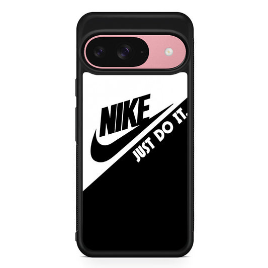 Nike White Black Combination Google Pixel 9 Case | Durable Google Pixel 9 Cover