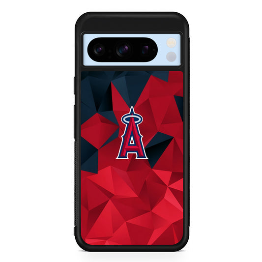 MLB Los Angeles Angels Team Google Pixel 8 Pro Case | Slim Rubber Case for Google Pixel 8 Pro