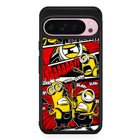 Minions Act Like In The Comic Google Pixel 9 Pro XL Case | Protective Cover