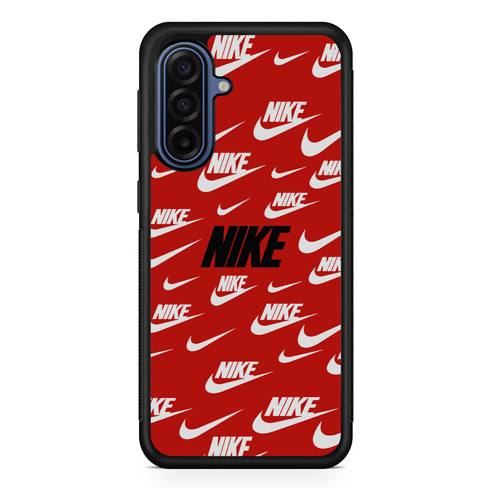 Nike Irregular Emblem Samsung Galaxy A17 Case | Samsung Galaxy A17 Protective Rubber Case