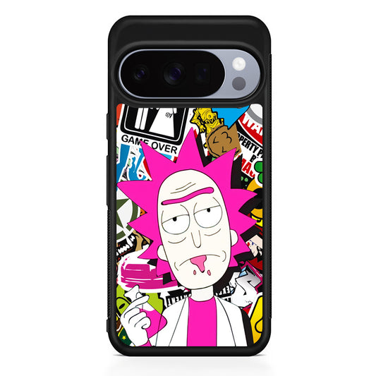 Dr Rick Sanchez Scientist Google Pixel 10 Pro Case | Slim Google Pixel 10 Pro Rubber Case