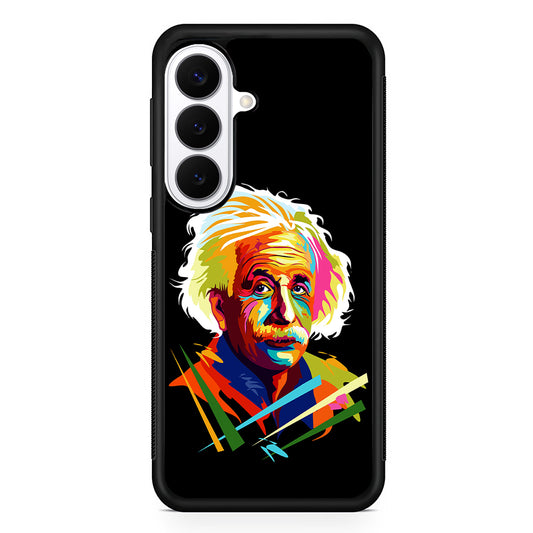 Albert Einstein Pop Art Black Samsung Galaxy S26 Plus Case | Slim Protective Cover for Samsung Galaxy S26 Plus