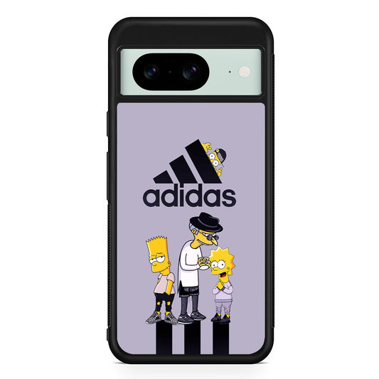 Adidas Simpson Team Google Pixel 8 Case | Durable Protective Cover for Google Pixel 8